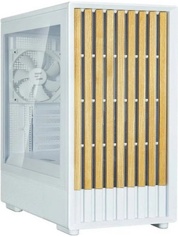 Zalman P10 Namu White Mini Tower Κουτί Υπολογιστή με Πλαϊνό Παράθυρο