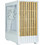 Zalman P10 Namu White Mini Tower Κουτί Υπολογιστή με Πλαϊνό Παράθυρο