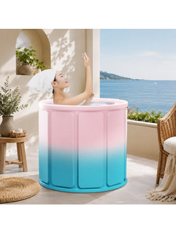 Φορητή Πτυσσόμενη Μπανιέρα Robust Travel Bath PVC 70x65x70cm General Trade 10260 - GeneralTrade