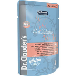Dr. Clauder's Best Selection Sterilised No. 34 with Chicken & Salmon 85gr