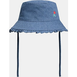 Βρεφικό Καπέλο για Κορίτσια Denim Rose ΜΠΛΕ
