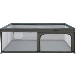 Belletti Πάρκο Playground XXL 180x200cm με εξτρά στρωματάκι Gray