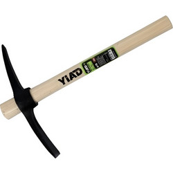 Σκαλιστήρι Δίκοπο 400g με Ξύλινη Λαβή YiAD 27674