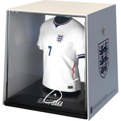 FanCollex: My Jersey - World Cup 2026: England - Saka Υπογεγραμμένη Ρέπλικα Jersey (9cm)