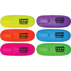 Μίνι Μαρκαδόροι Υπογράμμισης Neon Mixed Χρώματα 1 τεμάχιο