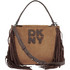 DKNY Foster Γυναικεία Τσάντα Χειρός Σουέτ Ταμπά R62DML92-00K6