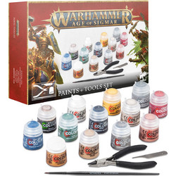 Warhammer: Age Of Sigmar - Paints + Tools Set 80-17