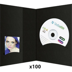 Daiber Φορητή Θήκη CD & DVD Θήκες CD Πλαστικές 100 τμχ
