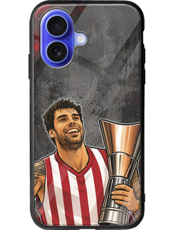 Θήκη Kings of Europe Legends - Saint George iPhone 16 Groove TPU (Tempered Glass και TPU)