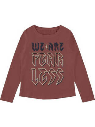 Name It Παιδικό T-Shirt Μακρυμάνικο Μπορντό 13196441
