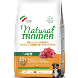 Natural Trainer Sensitive No Gluten Adult Medium & Maxi Lamb 3kg