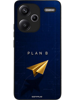 Sonique Men's Edition Θήκη με Σχέδιο «Plan B» (Xiaomi Redmi Note 13 Pro Plus 5G)