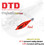 DTD Projectile Deep Full Color Bukva 3.0 Τεχνητό Δόλωμα Καλαμαριέρα 9cm 17gr Red