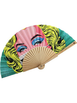 ΒΕΝΤΑΛΙΑ ΞΥΛΙΝΗ 23εκ. - POP ART MARILYN (NB000018)