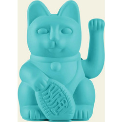 Διακοσμητικό Donkey Lucky Cat Turquoise 10 x 10 x 16 cm