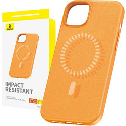 Baseus Fauxther Series MagSafe Orange (iPhone 15 Plus)