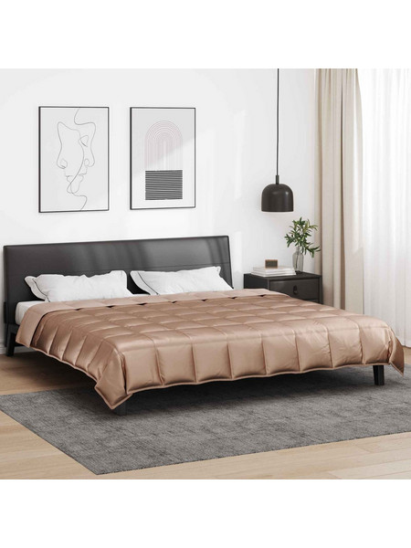 vidaXL Κουβέρτα ολόκληρου του χρόνου - Χρυσό, 200 x 240 cm