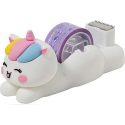 Βάση Σελοτείπ & Σελοτέιπ Happy Life - Unicorn (1.8cmx10m) - Gim