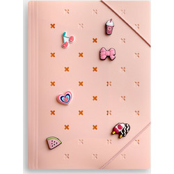 Φάκελος με Λάστιχο Α4 Pin Pink Goomby
