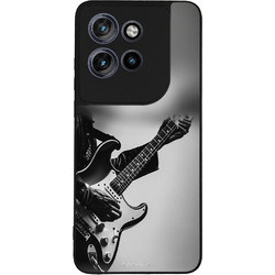Sonique Men's Edition Θήκη με Σχέδιο «Rock Guitar» (Motorola Edge 50 Neo 5G / Edge 60 Neo 5G)