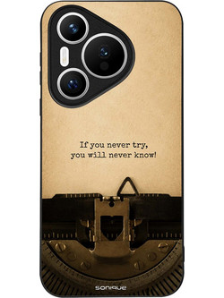 Sonique Men's Edition Back Cover με Σχέδιο «Old Letter» (Huawei Pura 70)