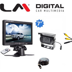 LM DIGITAL MR XAH07 BC8180 Monitor 7" Tft Lcd 16:9 Ahd 1080P/720P Ανάλυση Περιλαμβάνεται Βάση Στήριξης