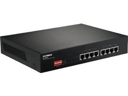 Edimax ES-1008P V2 Unmanaged L2 Switch με 8 Θύρες Ethernet 100Mbps