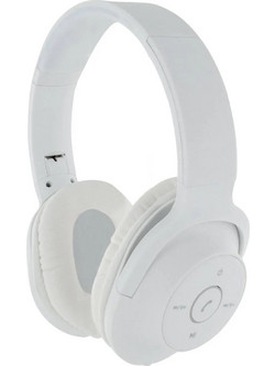 Schwaiger KH220 Ενσύρματα & Ασύρματα Bluetooth Ακουστικά Over Ear Λευκά