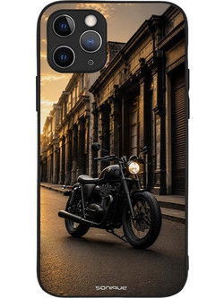 Sonique Men's Edition Back Cover με Σχέδιο «Dusk Rider» (iPhone 11 Pro)