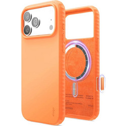 elago Magnetic Ridge Silicone Case με MagSafe Orange (iPhone 18 Pro Max / 17 Pro Max)