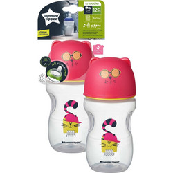 Tommee Tippee Soft Sippee Εκπαιδευτικό Κύπελλο Ροζ 300ml