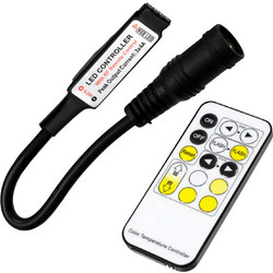 GloboStar(R) 73354 Ασύρματο LED CCT Controller με Χειριστήριο RF 2.4Ghz DC 5-24V Max 192W