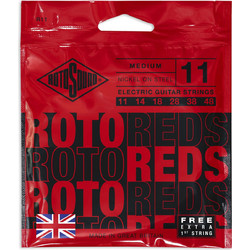 Rotosound R11 Σετ 6 Χορδές Ηλεκτρικής Κιθάρας Nickel Plated Steel 11-48" Medium Tension
