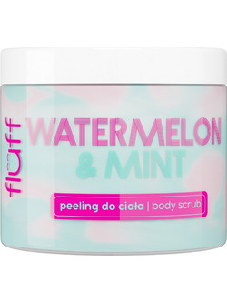 Fluff Watermelon & Mint Body Scrub 160ml