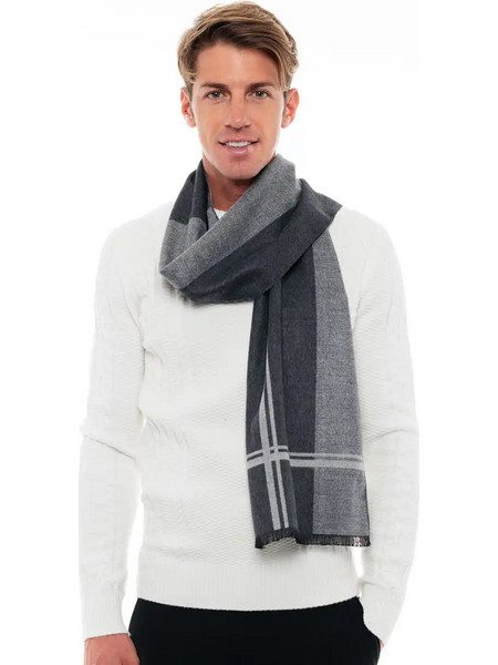 Biston fashion ανδρικό κασκώλ 48-501-006 LT GREY