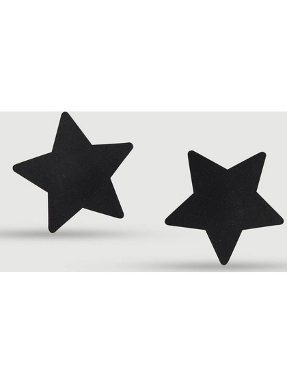 Αυτοκόλλητα Αστεράκια Για Θηλές Star Sticky Nipple Cover - Μαύρο