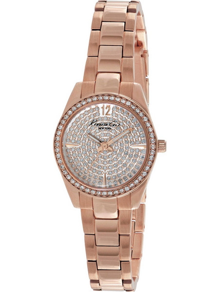 Kenneth Cole Γυναικείο Ρολόι με Ροζ Χρυσό Μεταλλικό Μπρασελέ IKC0005