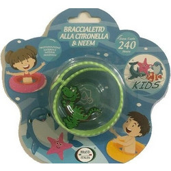 Green Citronella & Neem Εντομοαπωθητικό Βραχιόλι για Παιδιά Πράσινο