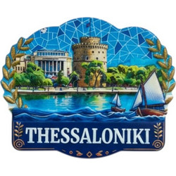 Τουριστικό μαγνητάκι Souvenir - Σετ 12pcs - Thessaloniki - 0035103