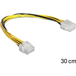 DeLock 8-Pin EPS - 8-Pin EPS Cable 0.3m Πολύχρωμο 83342 83342