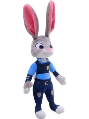 ΛΟΥΤΡΙΝΟ ΛΑΓΟΥΔΑΚΙ JUDY HOPPS ZOOTOPIA ΣΕ ΟΡΘΙΑ ΣΤΑΣΗ 45cm
