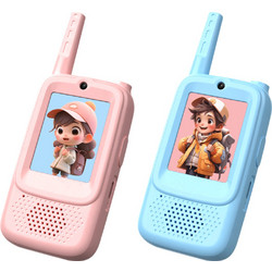 Simple Art CM10 Παιδικό Video Walkie Talkie με Ελληνικό Μενού Μπλε-Ροζ