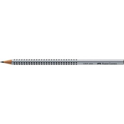 ΜΟΛΥΒΙ FABER CASTELL GRIP 2001 B 117001 ΓΚΡΙ