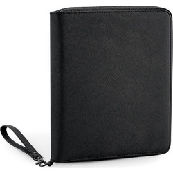 Τσαντάκι Οργάνωσης Tech & Travel BG756 Bagbase Saffiano Fine Grain Black/Black