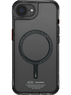 Skinarma Case Saido MagSafe for iPhone 16e black - (SK-IP16E-SDOMS-BLK)