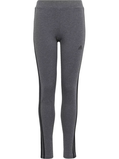 Αdidas Essentials 3-Stripes Cotton Παιδικό Κολάν Αθλητικό Μακρύ IC3626 Γκρι