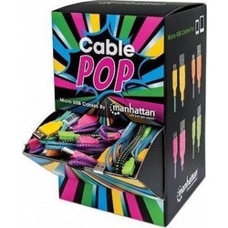 Manhattan USB 2.0 Cable USB-A male - micro USB-B male 0.5m (394178)