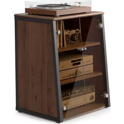 Eiffel V2 AS07 Enclosed HIFI Rack - Καρυδιά(Walnut)