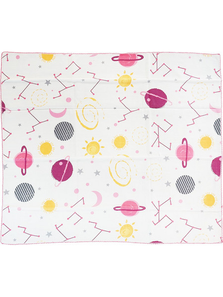 AZ πάνα αγκαλιάς Space Pink Dreams (0,90 m x 0,80 m)