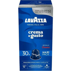 Lavazza Κάψουλες Espresso Crema E Gusto Classico Συμβατές με Μηχανή Nespresso 30τμχ